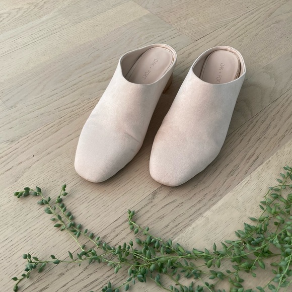 OAK + FORT Shoes - Beige mules